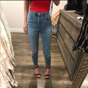 asos jeans high waisted